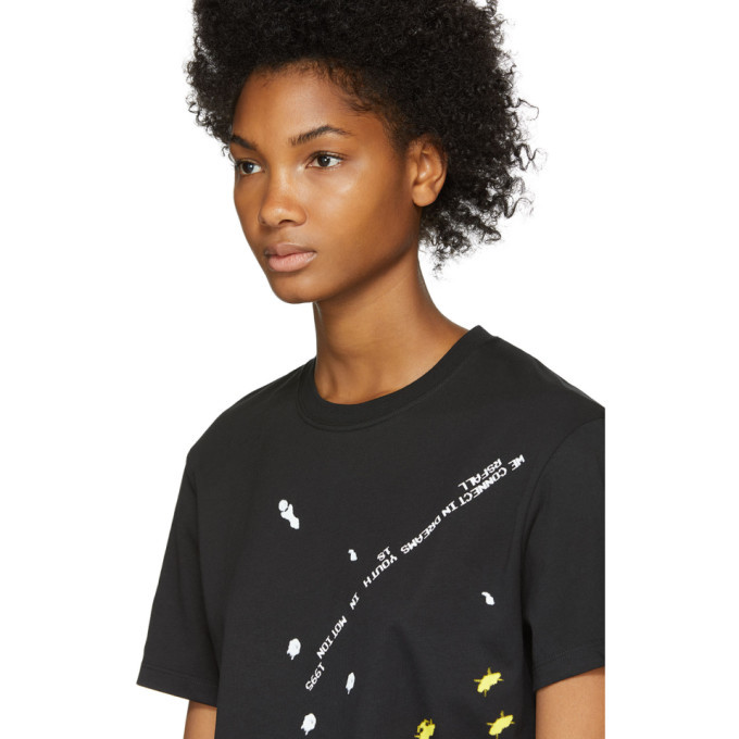Raf Simons Black Astronaut Slim Fit T-Shirt Raf Simons