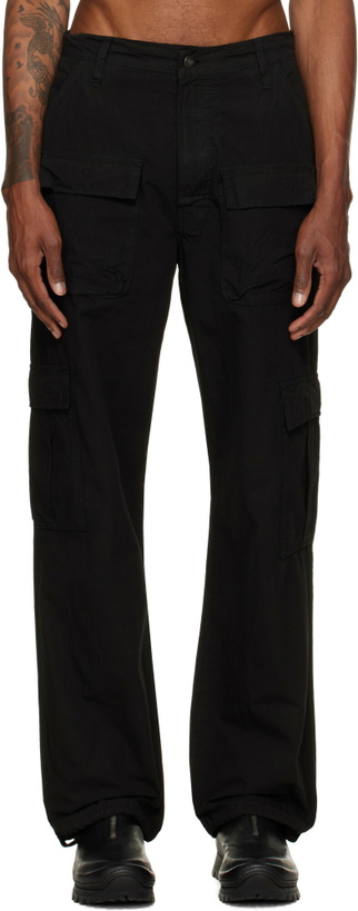 Photo: ALEXANDER DIGENOVA Black Cargo Pants