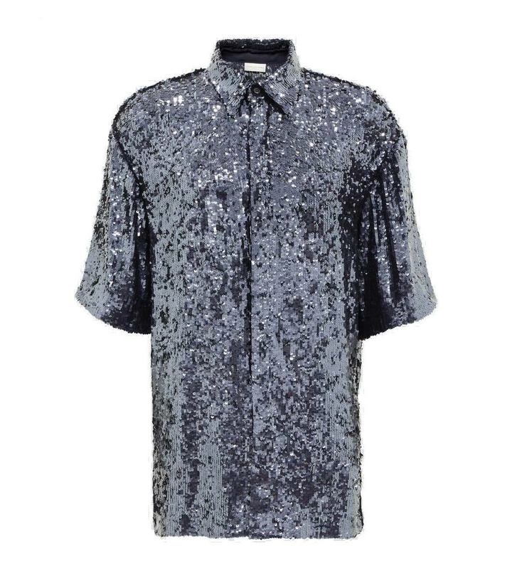 Photo: Dries Van Noten Sequined shirt