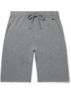 HANRO - Mélange Jersey Drawstring Shorts - Gray - M