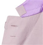 Caruso - Macbeth Wool and Silk-Blend Blazer - Purple