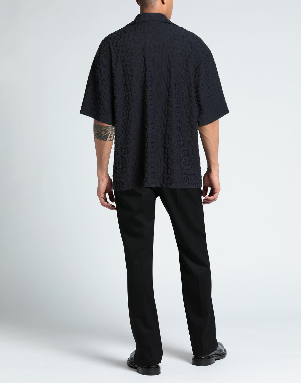 Sunnei Mens Shirt in Navy