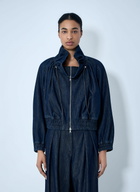 Dries Van Noten Denim Zip-Up Jacket
