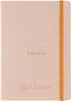 Maison Kitsuné Pink Rhodia Edition Café Kitsuné Notebook