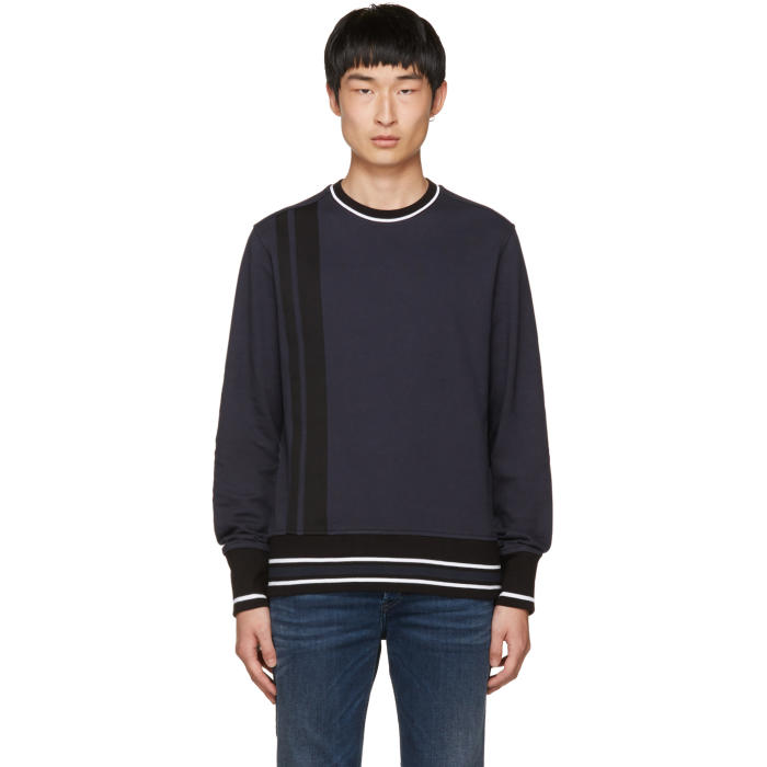 Diesel Black Gold Navy Tape Sweatshirt Diesel Black Gold