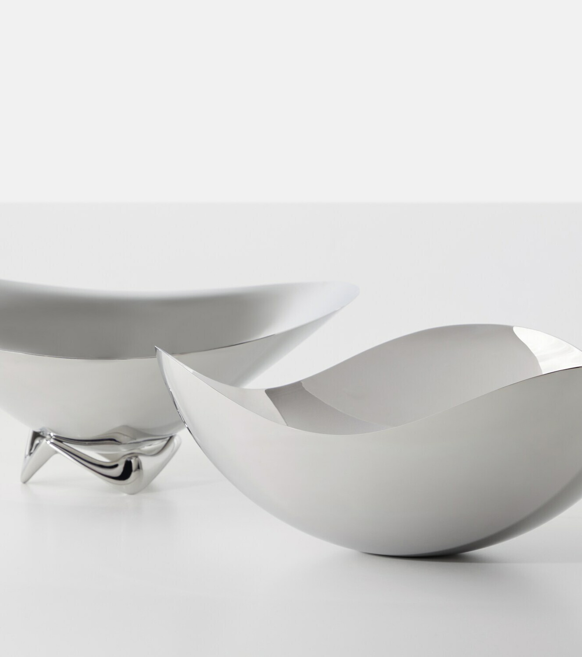 Georg Jensen Bloom Large stainless steel bowl by by Helle Damkjær