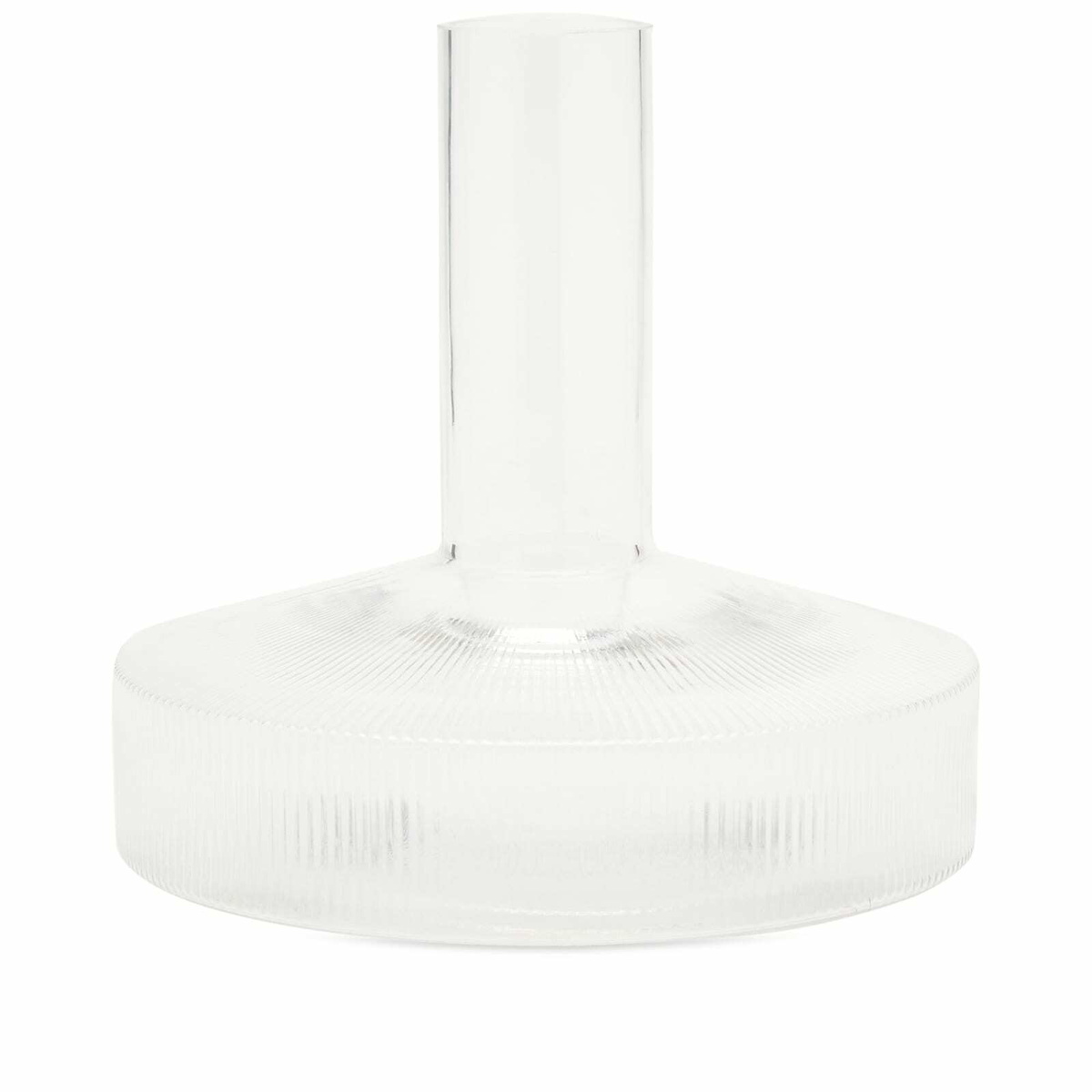 Ferm Living Ripple Wine Carafe in Clear 