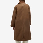 Holzweiler Women's Debbie Oiled Jacket in Dark Brown