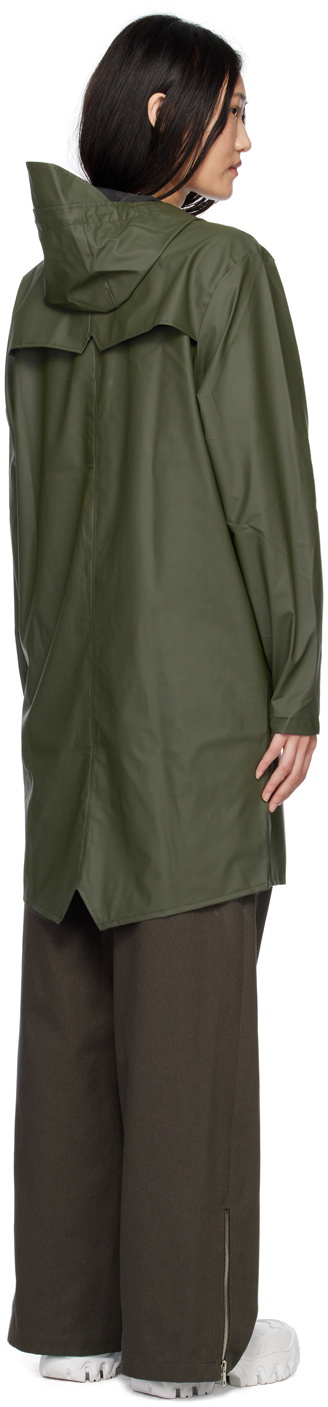 RAINS Green Long Coat