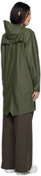 RAINS Green Long Coat