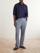 Orlebar Brown - Cesare Linen and Cotton-Blend Shirt - Blue