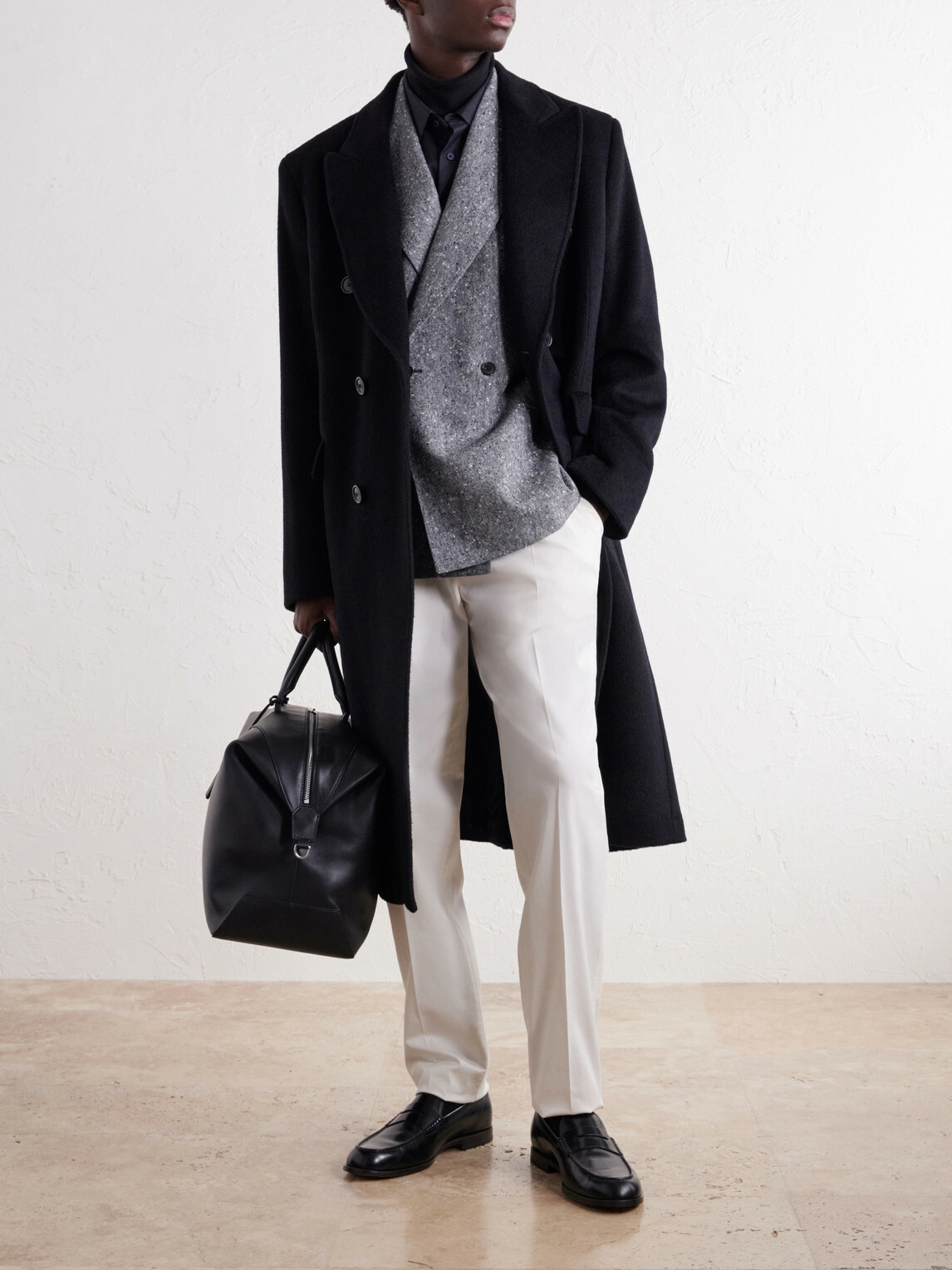 Paul Smith - Leather Weekend Bag - Black