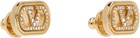 Valentino Garavani Swarovski Crystals & Metal Ovalette Earrings