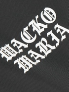 Wacko Maria - Logo-Print Nylon Coach Jacket - Black