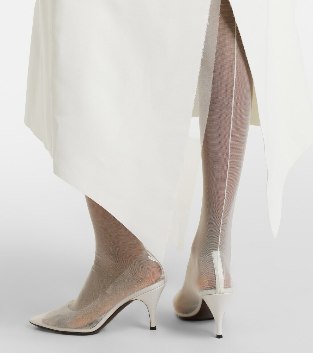 Herbert Levine Sheer Perfection mesh over-the-knee boots
