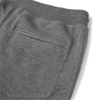 Brunello Cucinelli - Tapered Mélange Cotton-Blend Jersey Sweatpants - Unknown