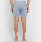 Schiesser - Josef Cotton-Jersey Pyjama Shorts - Blue