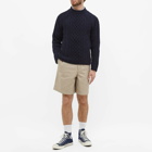 Kenzo Men's Cable Crew Knit in Midnight Blue