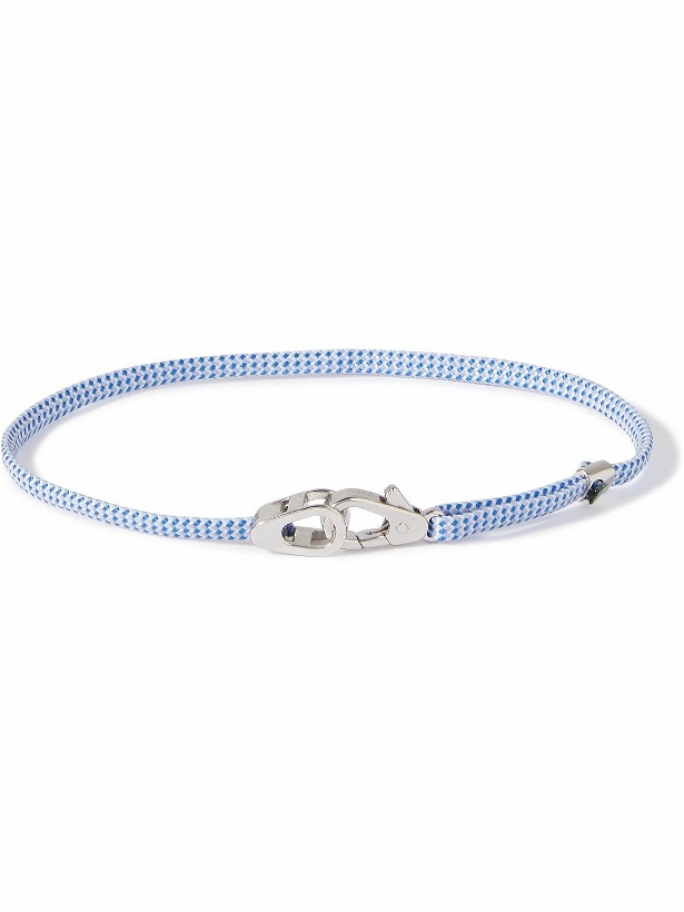 Photo: Miansai - Caden Rope Silver Bracelet