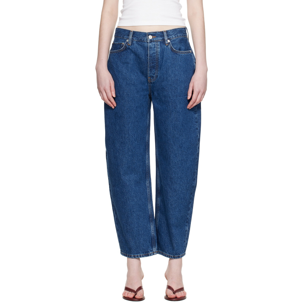 ANINE BING Blue Fritz Jeans