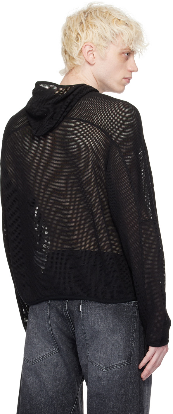 JieDa Black Oversized Hoodie
