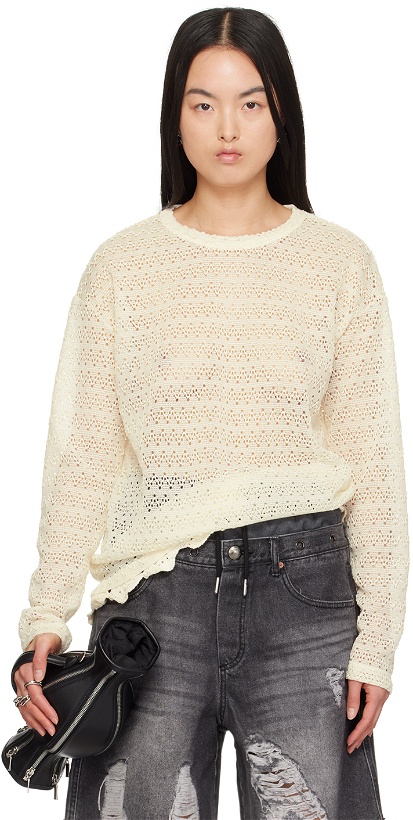 Photo: Andersson Bell Off-White Flower Garden Sweater