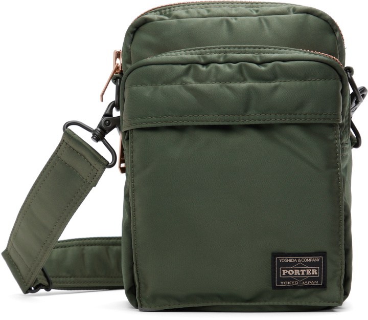 Photo: PORTER - Yoshida & Co Khaki Tanker Vertical Bag