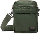 PORTER - Yoshida & Co Khaki Tanker Vertical Bag