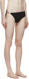 Rick Owens Black Hydra Swim Briefs