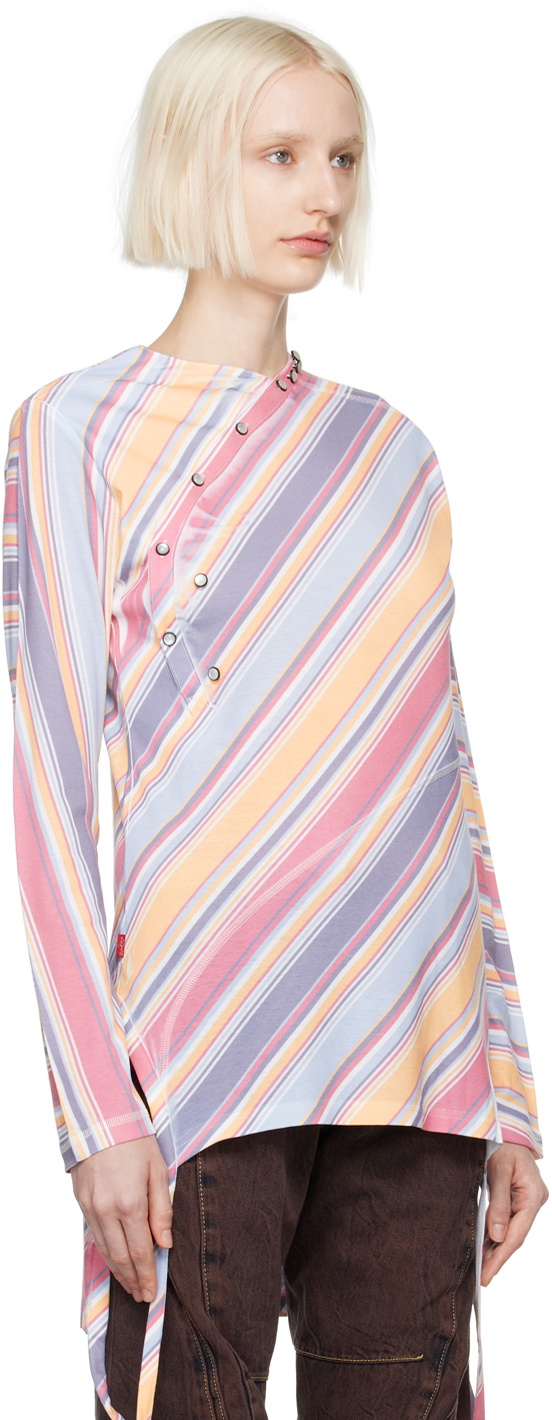 Kiko Kostadinov Multicolor Jersey Levi's Edition Henley Kiko