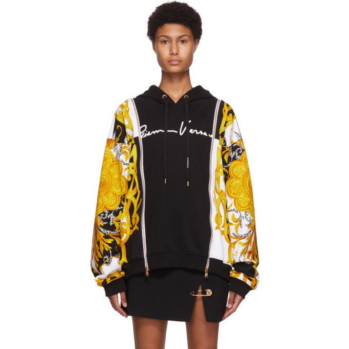 Photo: Versace Black Acanthus Hoodie