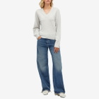 Faithfull The Brand Women's Frederikke Cashemere Sweater in Taupe Marle