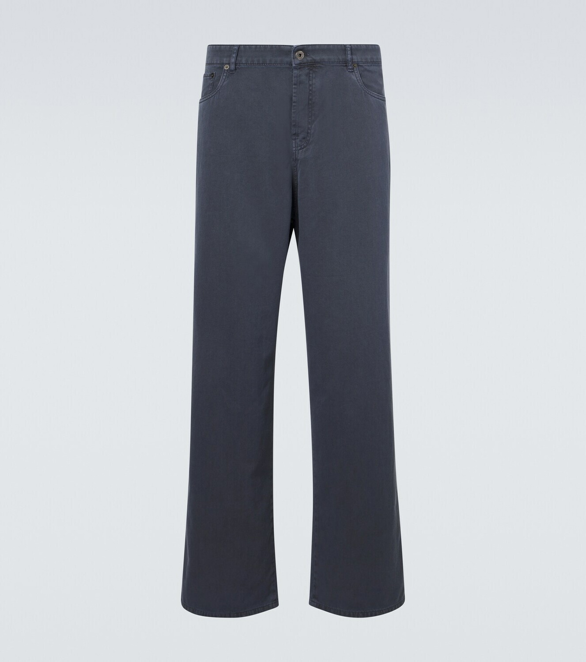 Miu Miu Embroidered wide-leg jeans