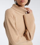 Aya Muse Cursa ribbed-knit wool minidress and tights set
