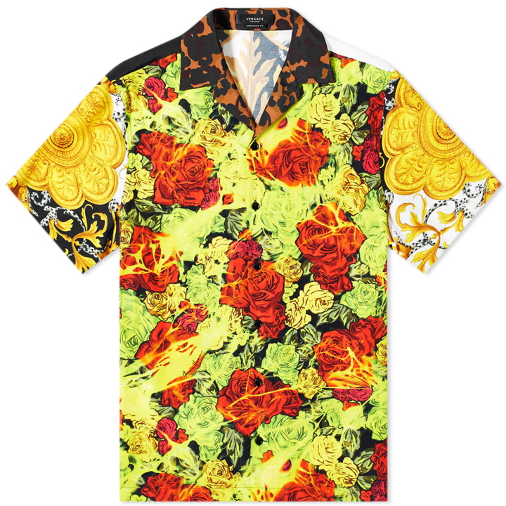 Photo: Versace All Over Print Vacation Shirt