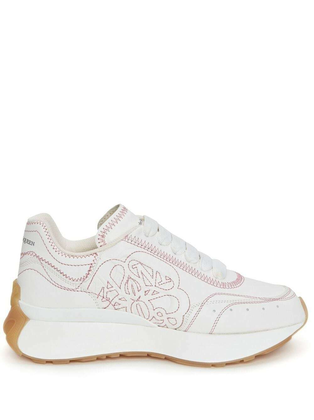 ALEXANDER MCQUEEN - Sprint Runner Leather Sneakers Alexander McQueen