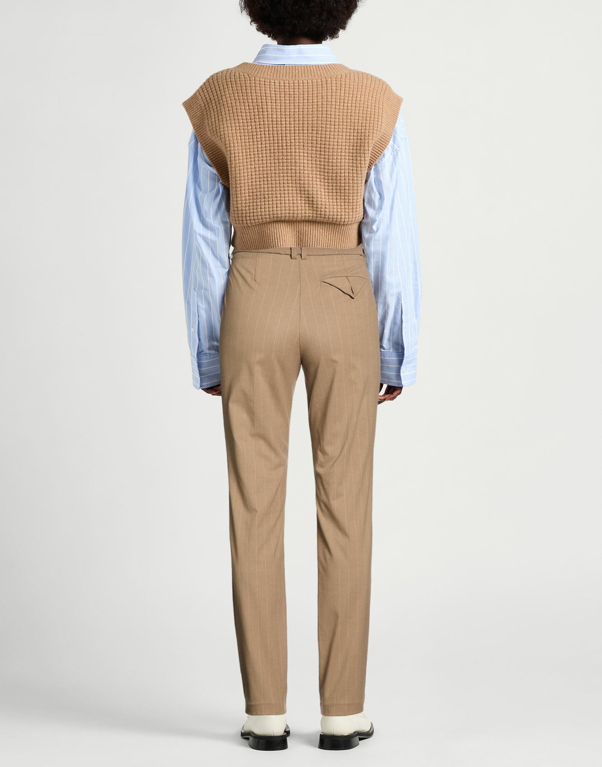 Manila Grace Womens Pants Khaki