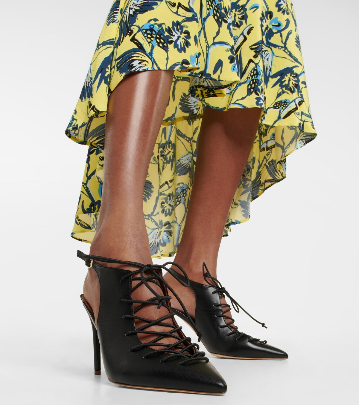 Malone Souliers Alessandra leather slingback pumps Malone