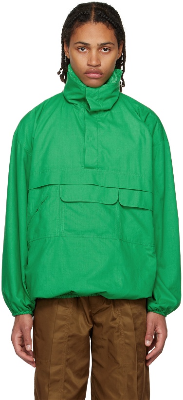 Photo: Situationist SSENSE Exclusive Green Reversible Jacket