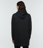 Rick Owens - Elongated cotton hoodie