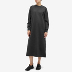 Snow Peak Women's Recycled Cotton Midi Dress in Black
