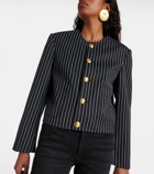 Frame Pinstripe jacket