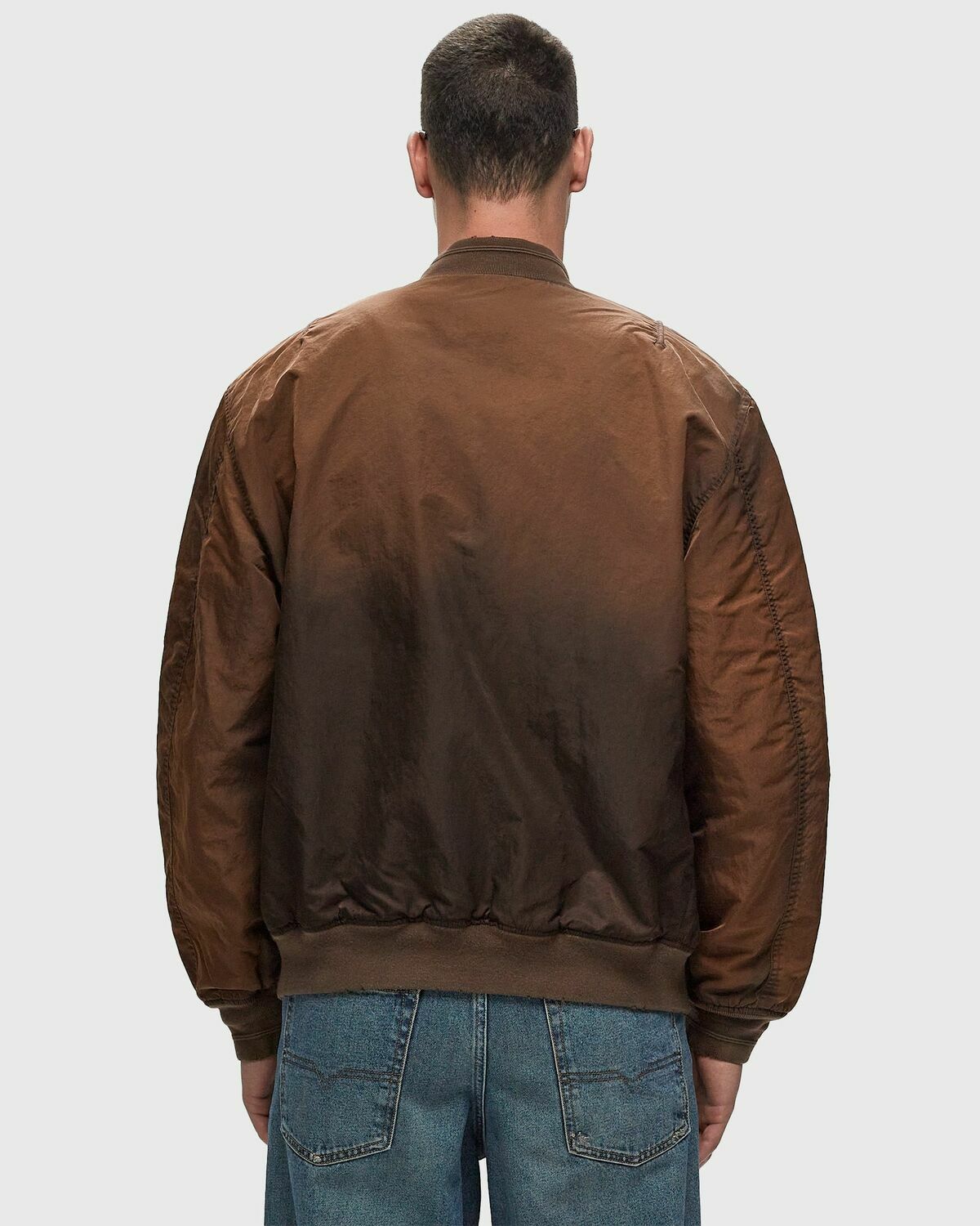 Diesel J Kepes Jacket Brown Bomber Jackets Diesel