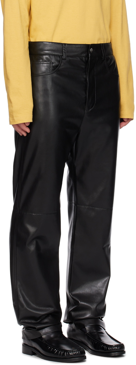 Nanushka Black Aric Trousers