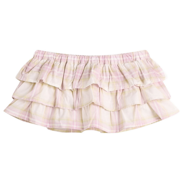 Photo: Gimaguas Women's Jardin Shorts in Pink/Yellow