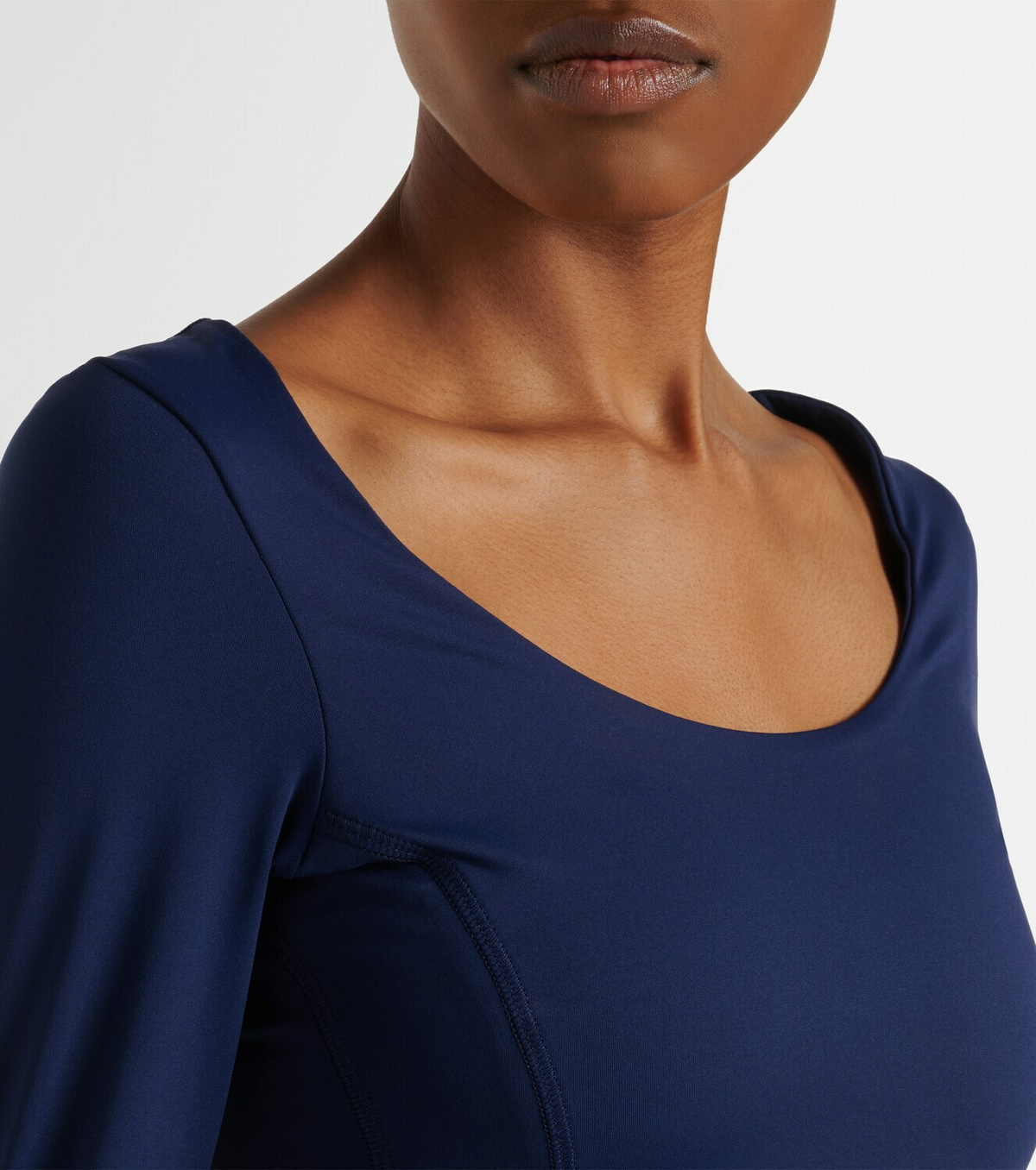 Norba Jersey crop top