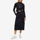 Dickies Women's Duck Canvas Cargo Midi Skirt in Black