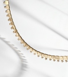 Ileana Makri 18kt gold necklace with diamonds