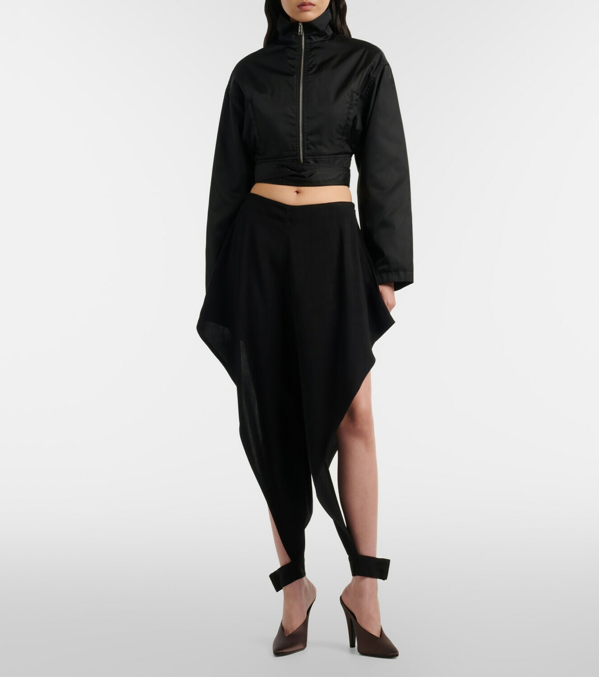 Alaïa Triangle ruffled pants