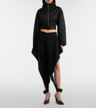 Alaïa Triangle ruffled pants